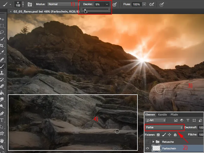 Looks & Styles con Photoshop - controluce e flare Looks & Styles con Photoshop - Controluce e flares