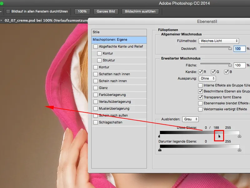 Looks & Styles con Photoshop - Effetto crema Looks & Styles con Photoshop - Cremelook