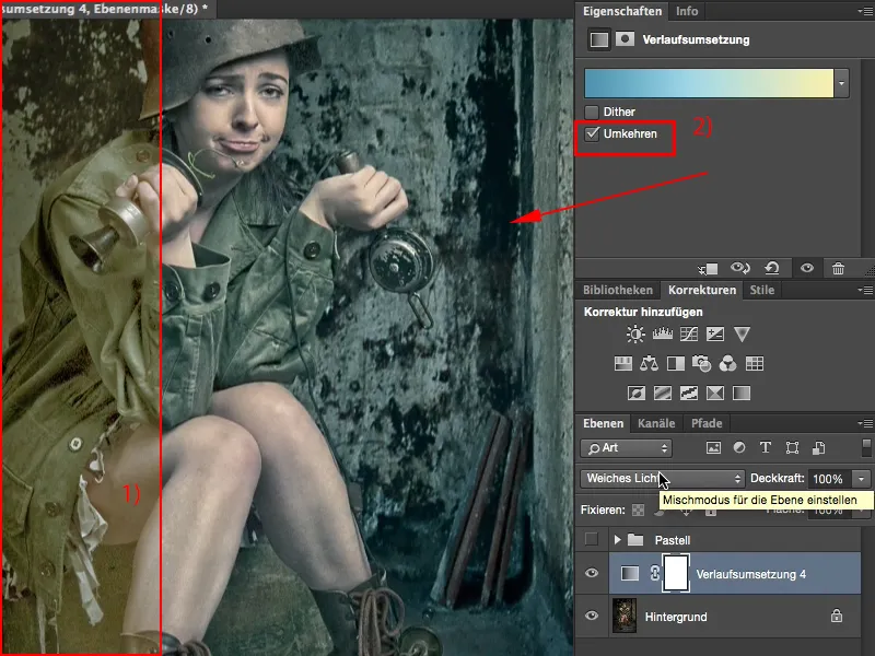 Looks & Styles con Photoshop - Effetto pastello Aspetto e stili con Photoshop - Effetto pastello