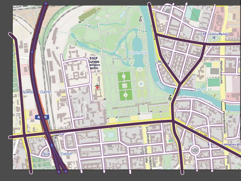 Cartography (Creating directional maps) with Illustrator - Part 2.