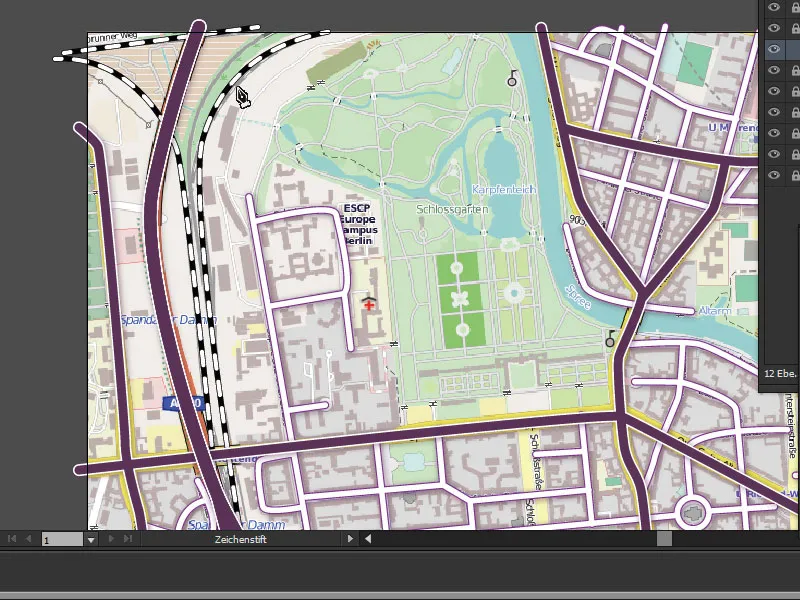 Cartography (Drawing Directions Maps) with Illustrator - Part 2