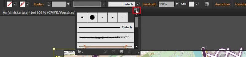 Cartography (drawing route maps) with Illustrator - Part 2