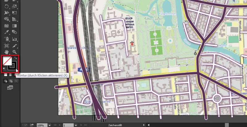 Cartography (creating route maps) with Illustrator - Part 3