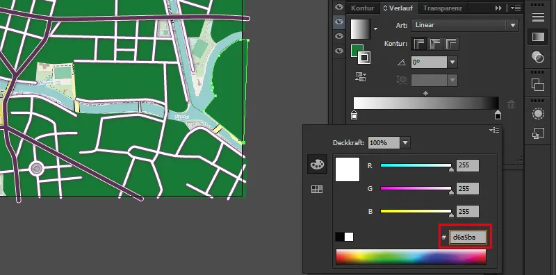 Cartography (drawing route maps) with Illustrator - Part 3