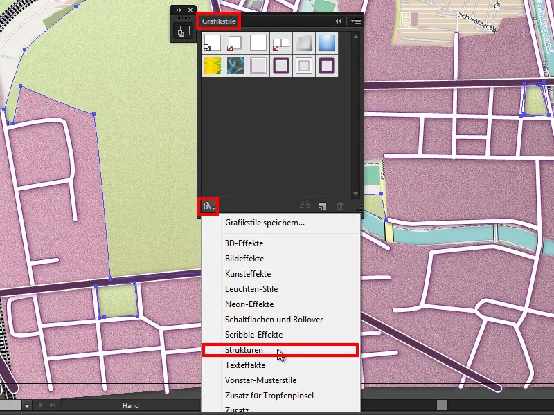 Cartography (Drawing directions maps) with Illustrator - Part 4