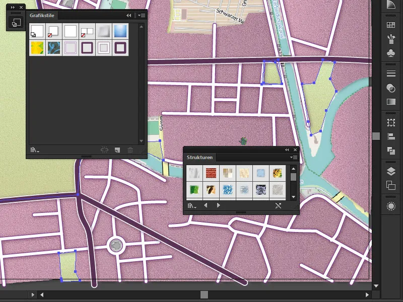 Cartography (drawing directional maps) with Illustrator - Part 4