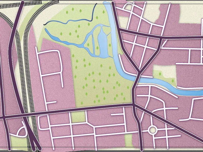 Cartography (creating maps for directions) with Illustrator - Part 5