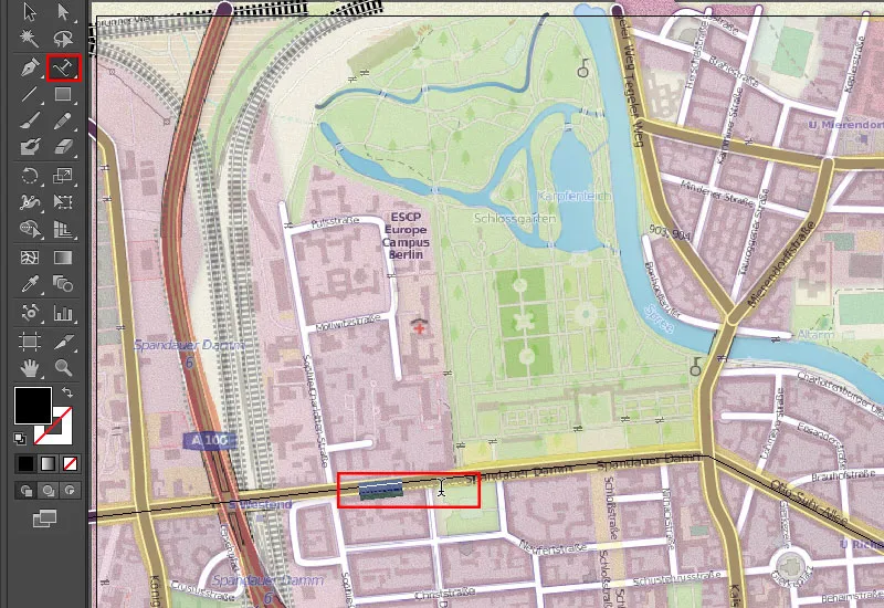 Cartography (drawing route maps) with Illustrator - Part 5