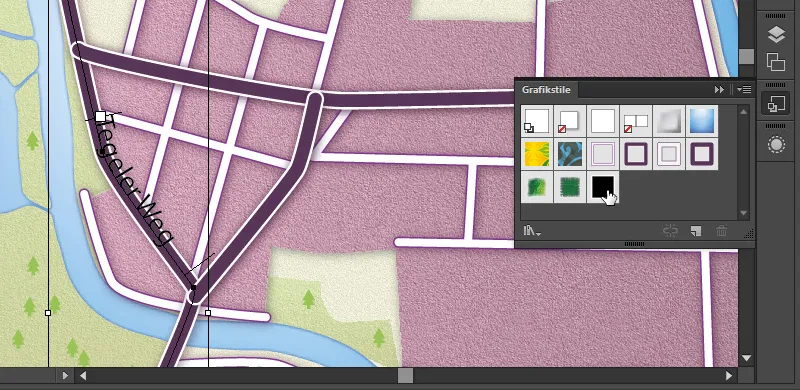 Cartography (Creating driving directions) with Illustrator - Part 5