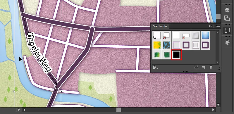 Cartography (creating driving directions) with Illustrator - Part 5