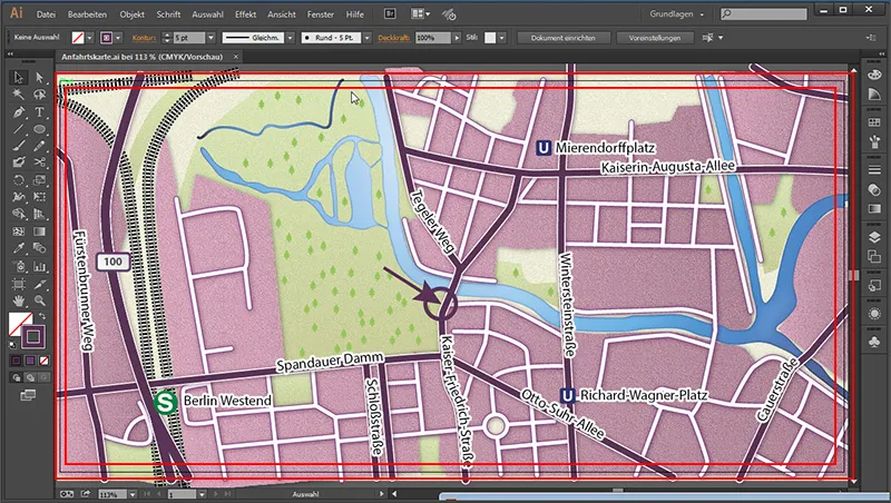 Cartography (creating maps) with Illustrator - Part 6