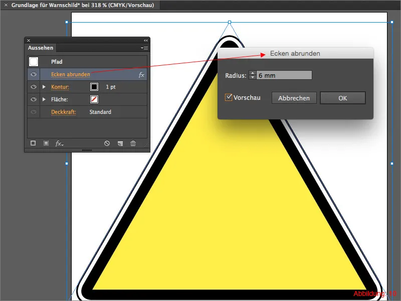 Adobe Illustrator - Construct warning signs