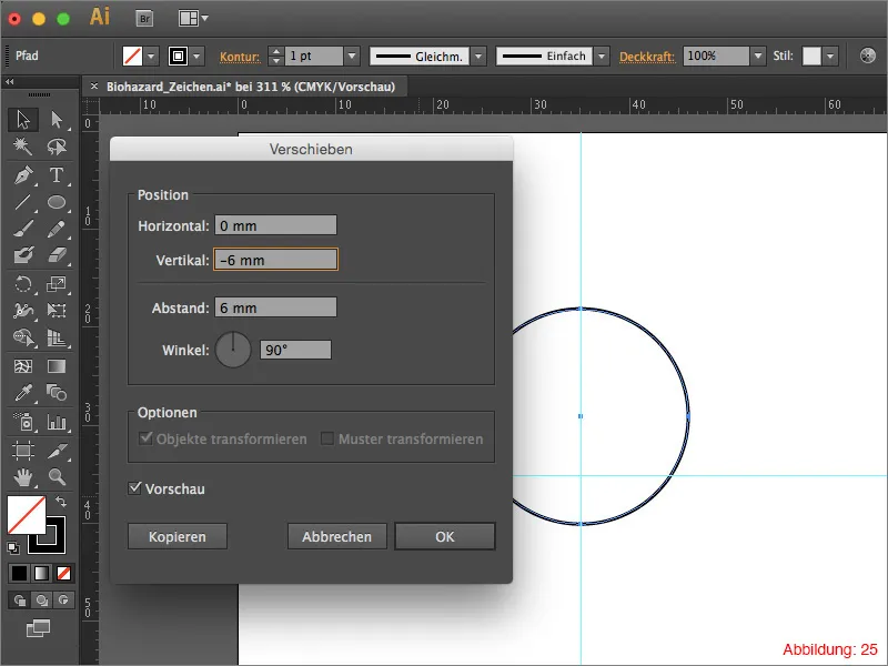 Adobe Illustrator - Konstruer advarselskilt