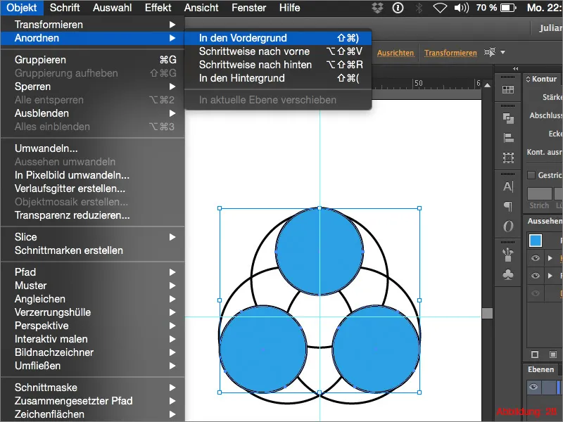 "Adobe Illustrator" - Dizaino įspėjamieji ženklai