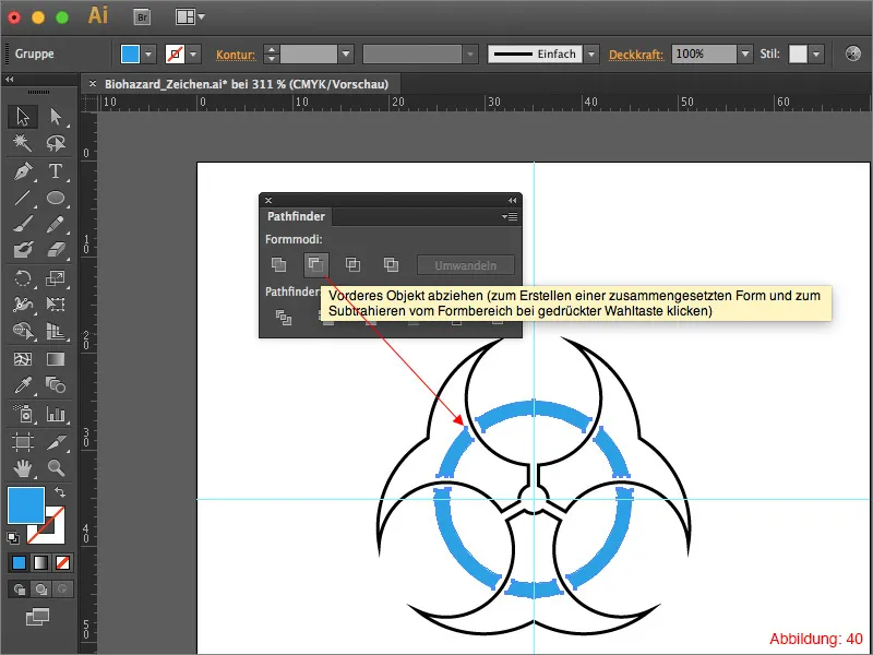 Adobe Illustrator - Constructing warning signs