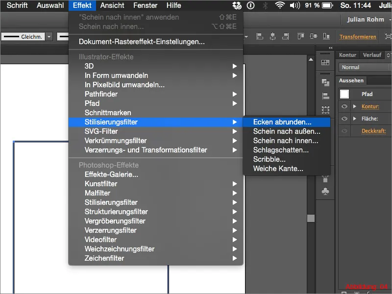 Adobe Illustrator - Programmas ikonas izveide