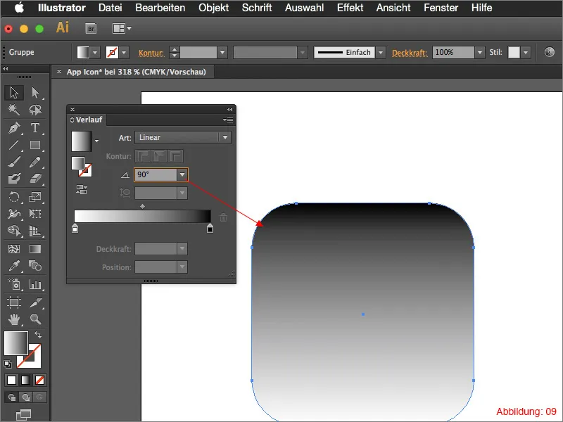 Membuat ikon aplikasi di Adobe Illustrator