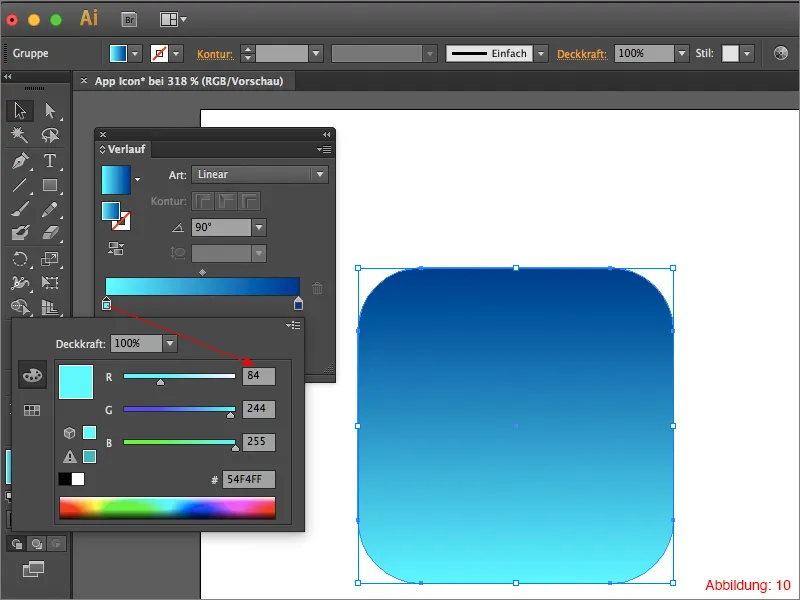 Adobe Illustrator - Uygulama simgesi oluşturmak