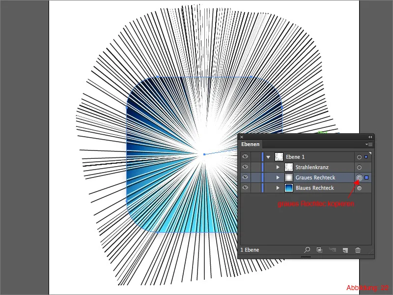 Membuat ikon aplikasi di Adobe Illustrator.