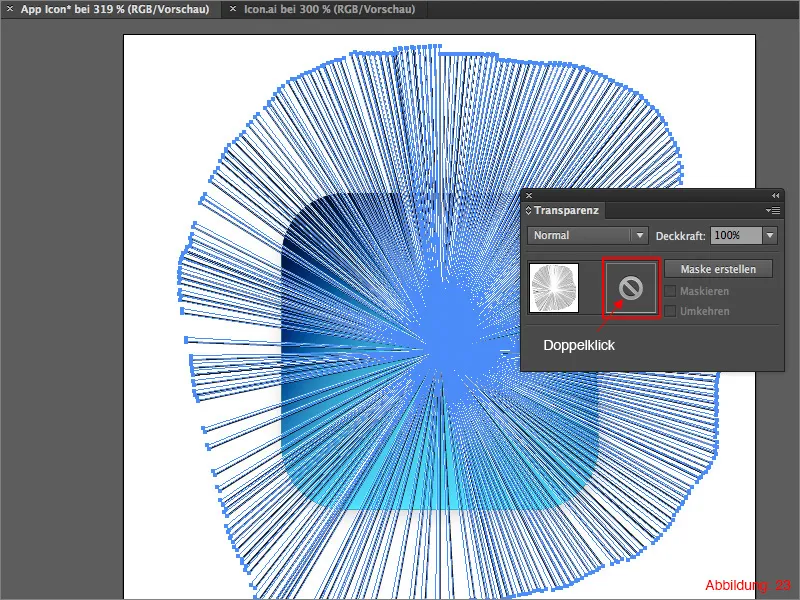 Luodaan sovelluskuvake Adobe Illustratorilla.