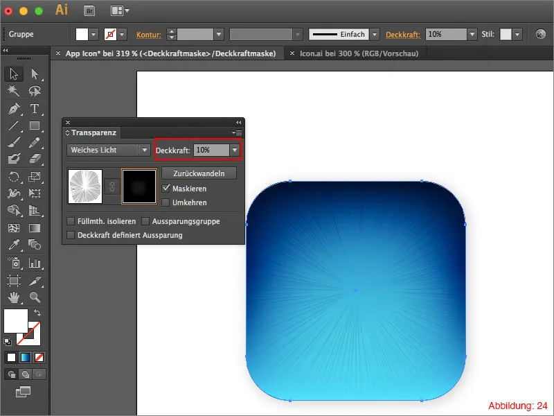 Adobe Illustrator – App-ikon létrehozása