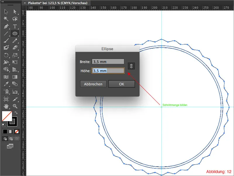 Adobe Illustrator - creare una targa