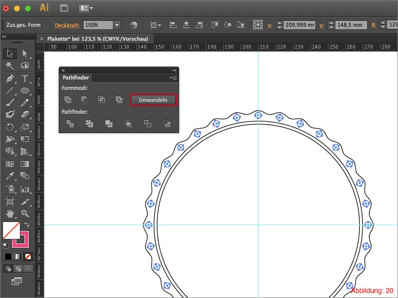 Create a badge in Adobe Illustrator.