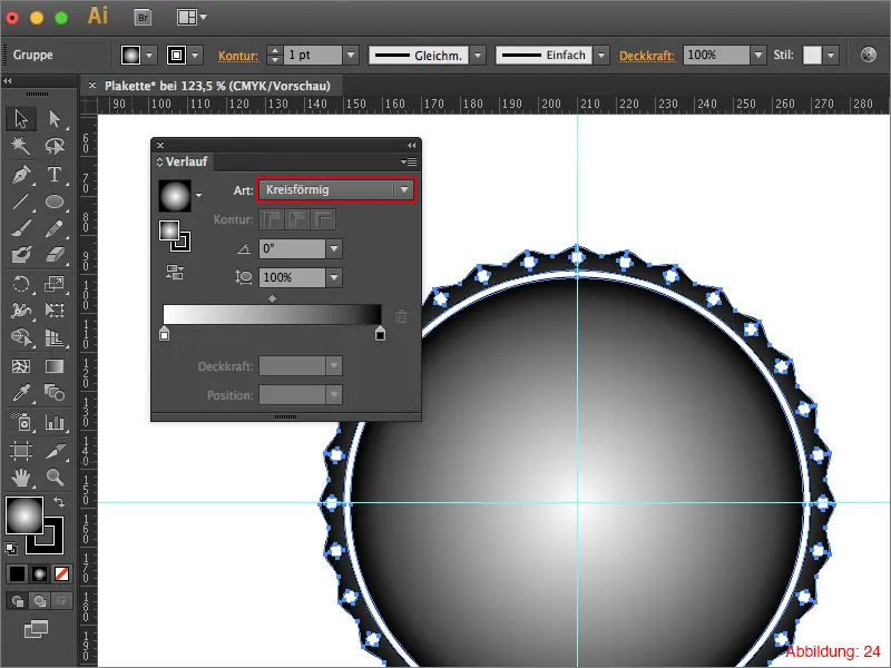 Membuat plakat di Adobe Illustrator