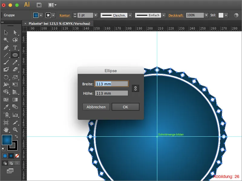 Creare una targa con Adobe Illustrator.