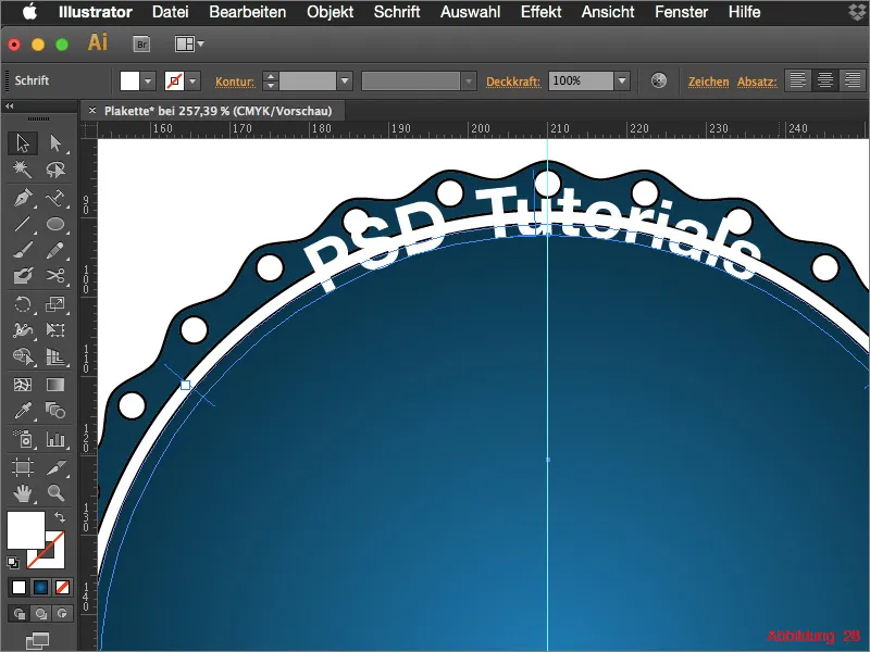 Membuat plakat di Adobe Illustrator