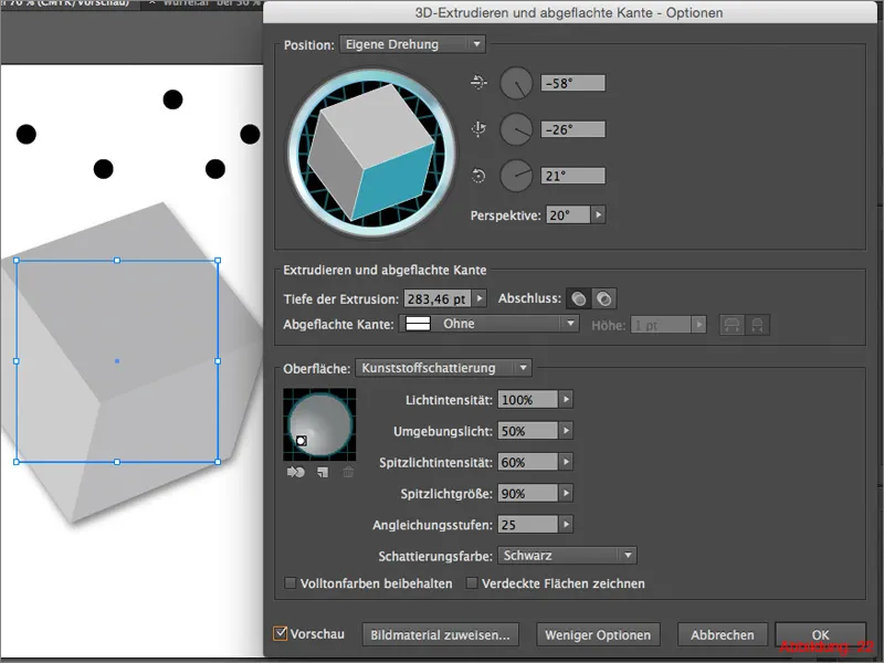 Adobe Illustrator - create 3D objects