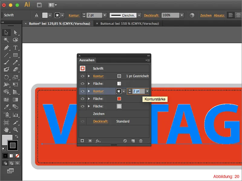 Adobe Illustrator – Die Power der Aussehen-Palette