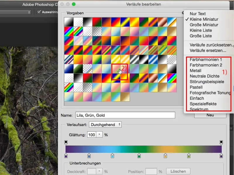 Looks & styles with Photoshop - gradient looks Looks & styles with Photoshop - gradient looks