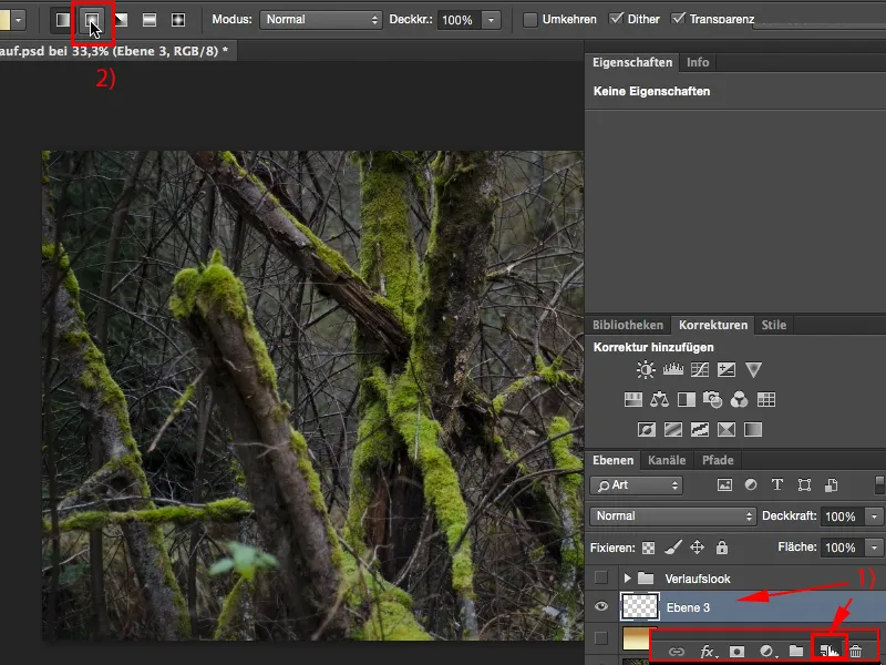 Megjelenés és stílusok Photoshop segítségével - Folyamatos megjelenésű stílusok Kinézetek és stílusok Photoshopban - Fokozatos megjelenések