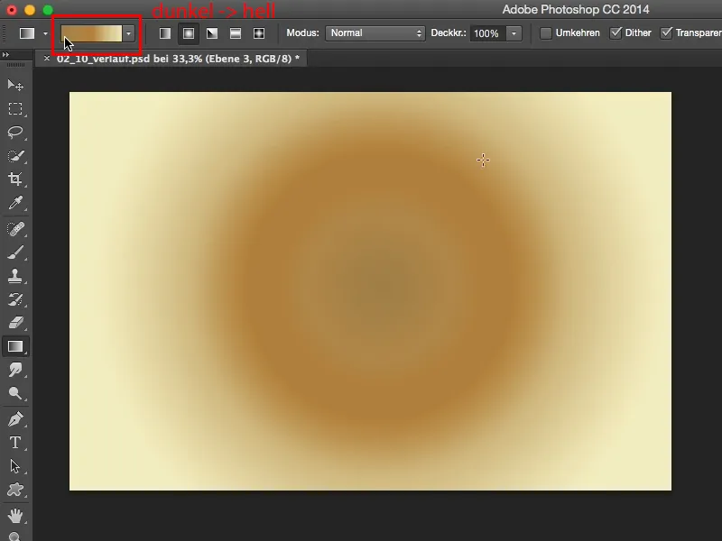 Képek és stílusok Photoshop-pal - Átmeneti kinézetek Megjelenés és stílusok Photoshop segítségével - Fokozatok megjelenése