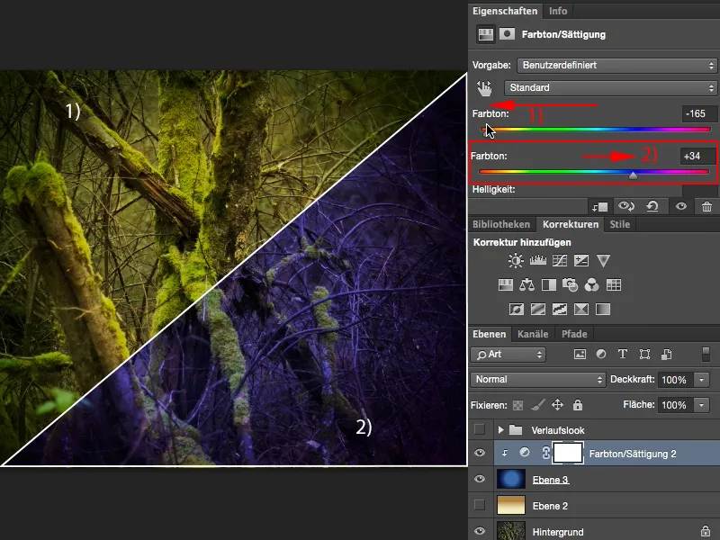 Kinézet és stílusok Photoshopban - Átmeneti kinézetek Kinézetek és stílusok Photoshopban - Gradiens nézetek