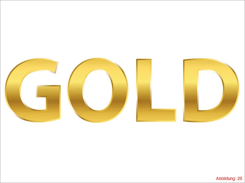 Adobe Illustrator - Gold effect on text