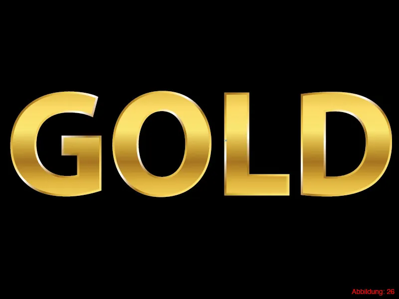 Adobe Illustrator - gold effect on font