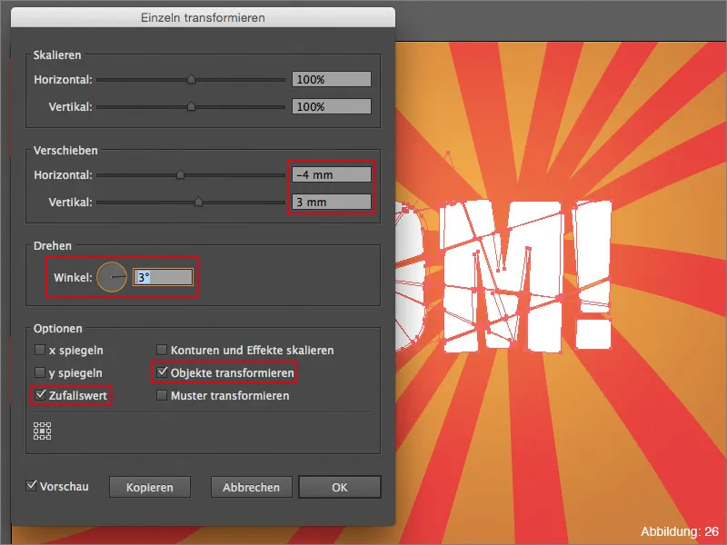 Adobe Illustrator - Explosions text