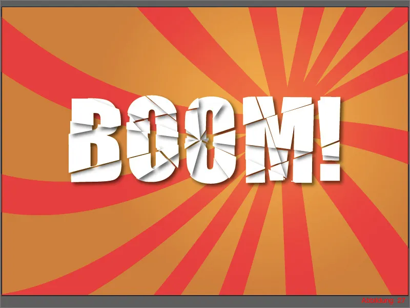 Adobe Illustrator - Explosions Text