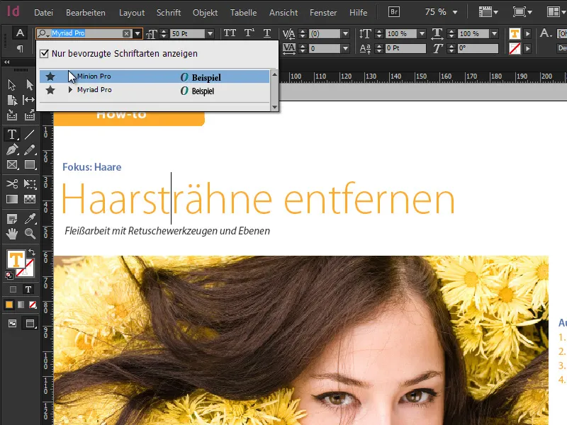 New in the Creative Cloud: InDesign CC 9 (June 2013) - Various innovations.