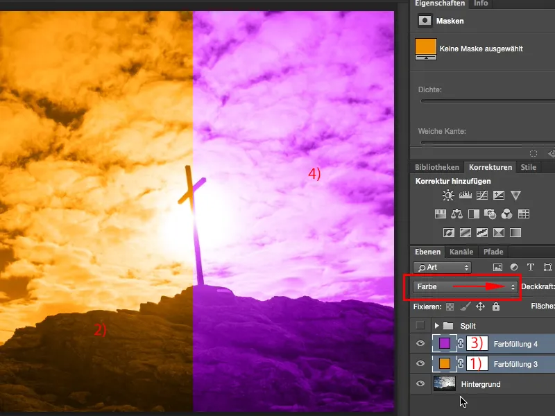 Utseenden och stilar med Photoshop - Split-toning Looks & Styles med Photoshop - Split-toning