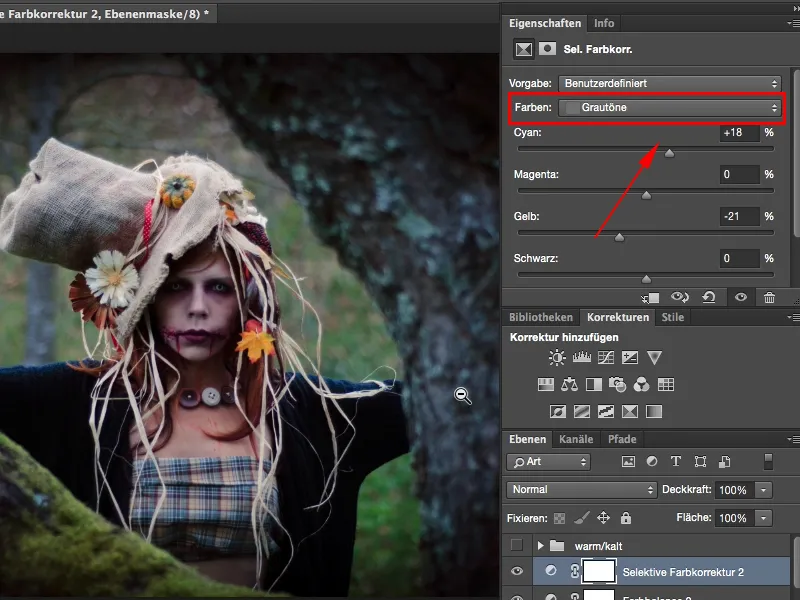 Megjelenés és stílusok Photoshop segítségével - Meleg és hideg hangulatváltás