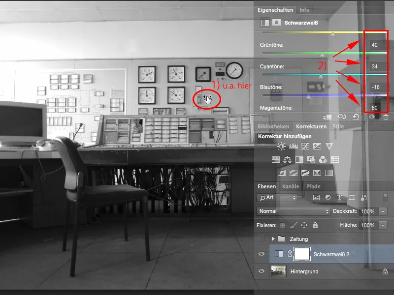 Aspetti e stili con Photoshop - aspetto da giornale Looks & Styles con Photoshop - stile giornalistico