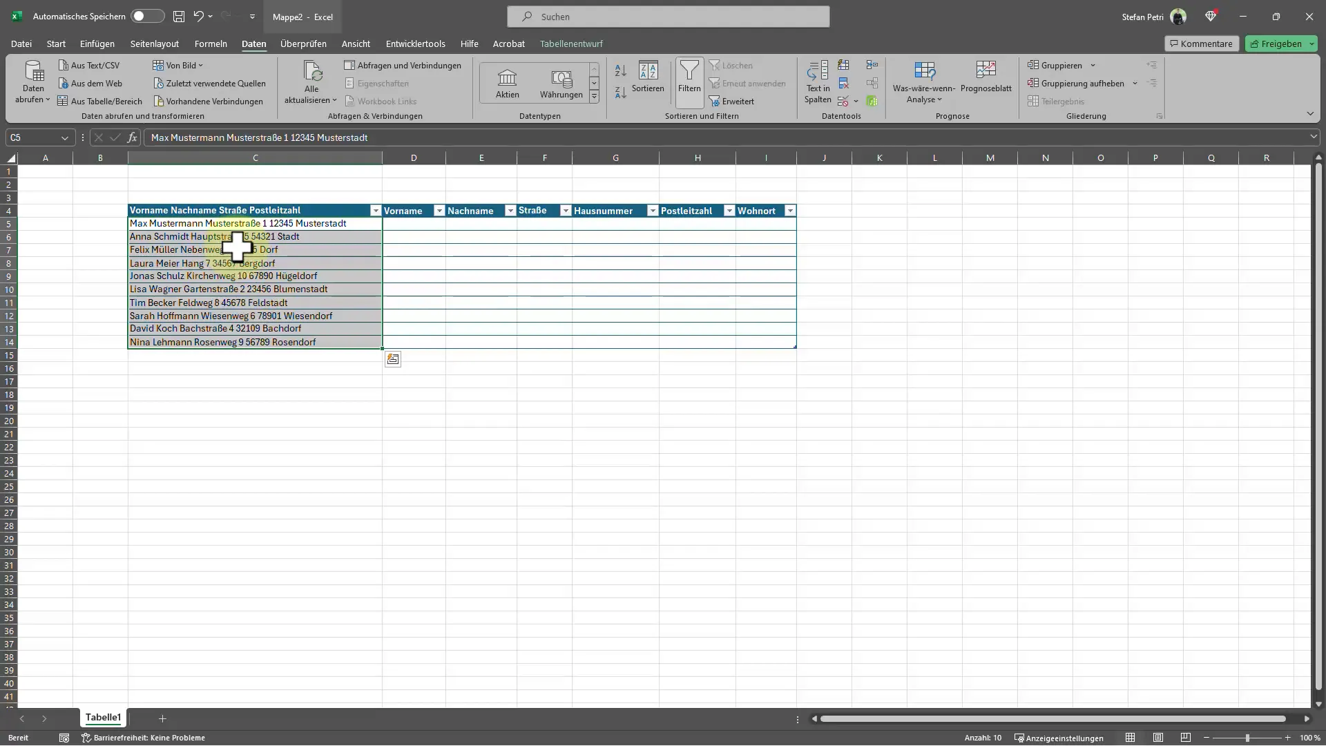 Conseils Excel : 03 | Texte dans les colonnes