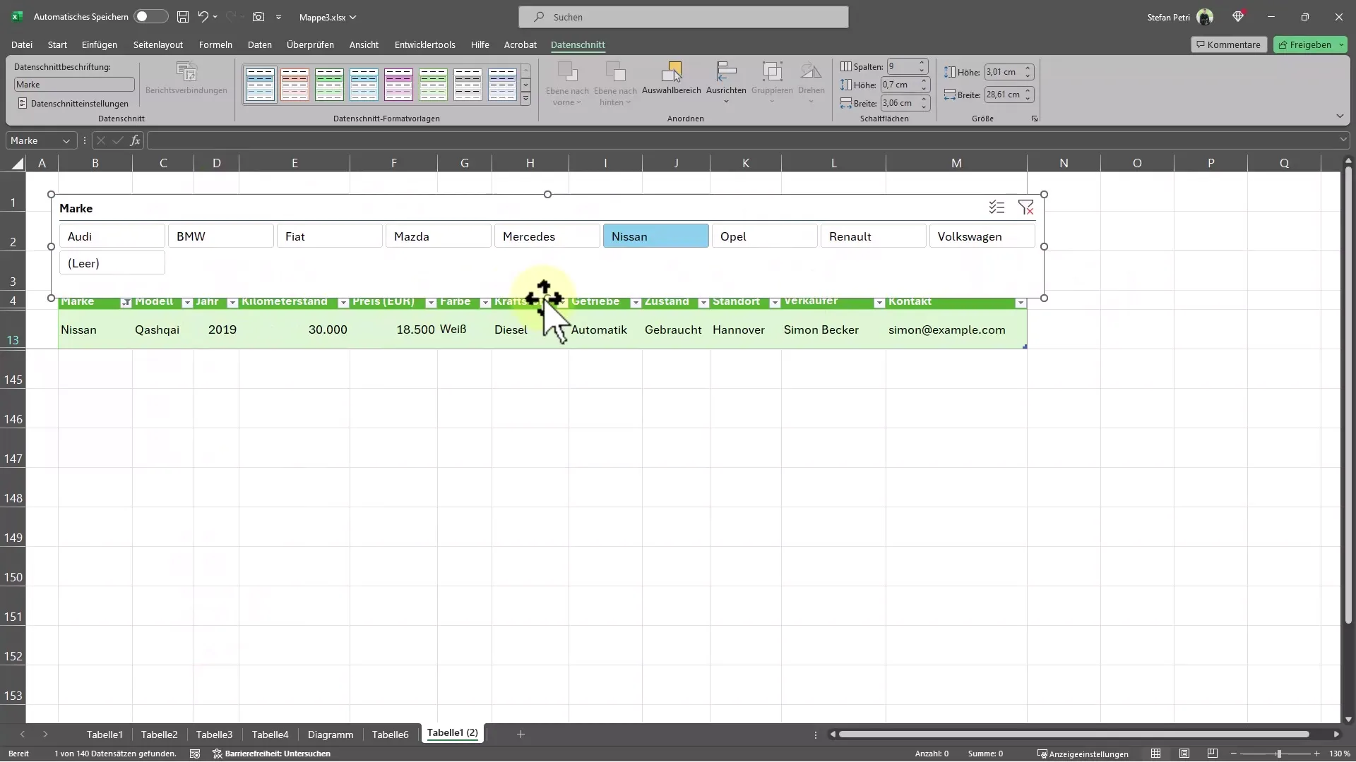 Filtrage efficace des données dans Excel - Voici comment procéder !