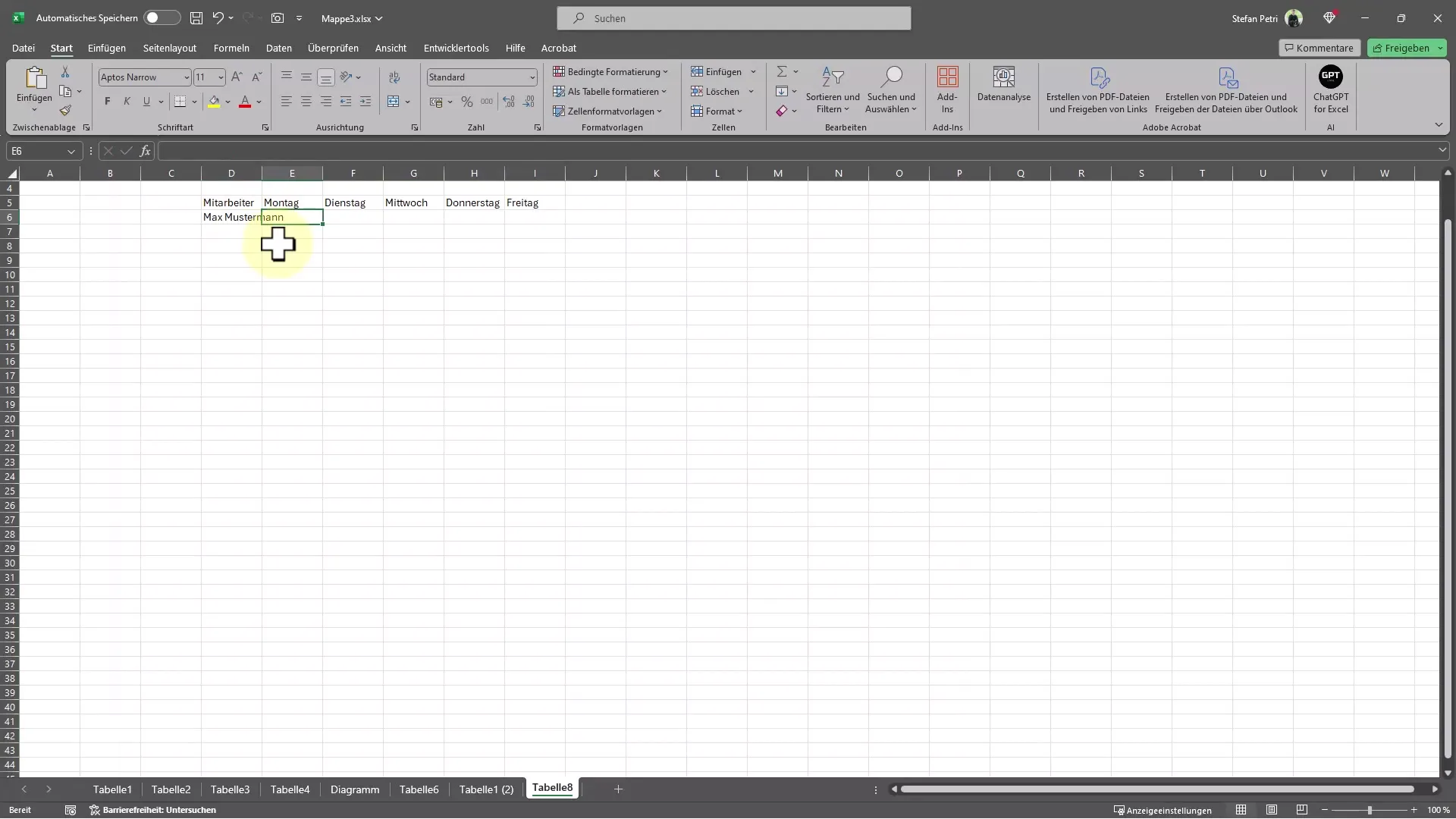 Prosta instrukcja automatycznego ustawiania ramek w programie Excel