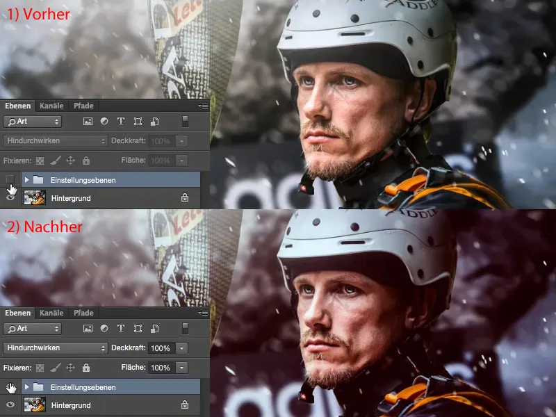 Kinézetek és stílusok Photoshopban - Gyors kinézetek beállítási rétegek segítségével.