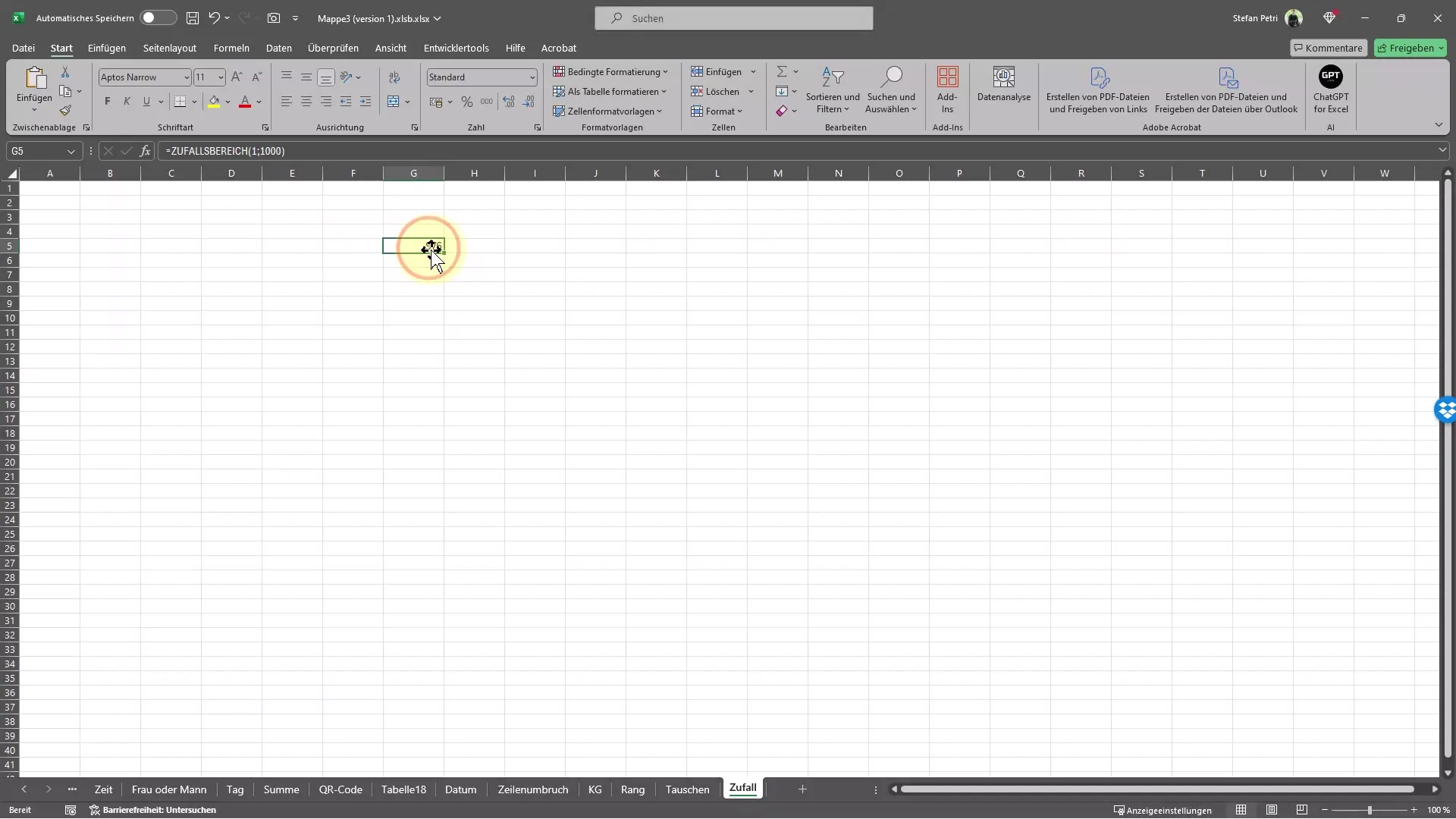 Membuat Angka Acak di Excel - panduan mudah