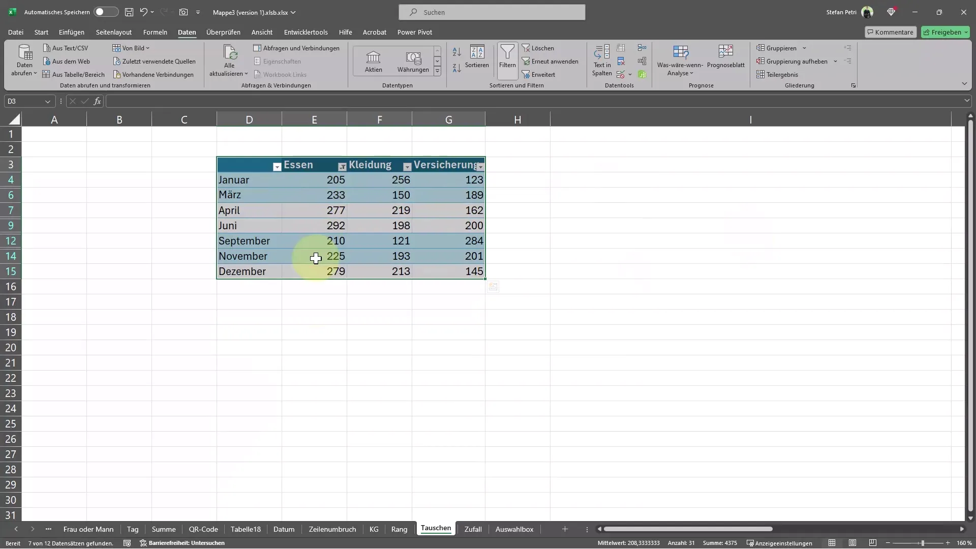 Daten in Excel filtern: Tipps und Tricks für Effizienz